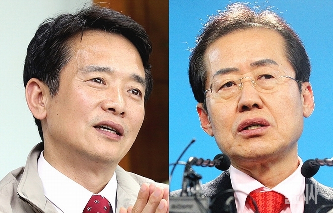 남경필 경기도지사와 홍준표 경남도지사