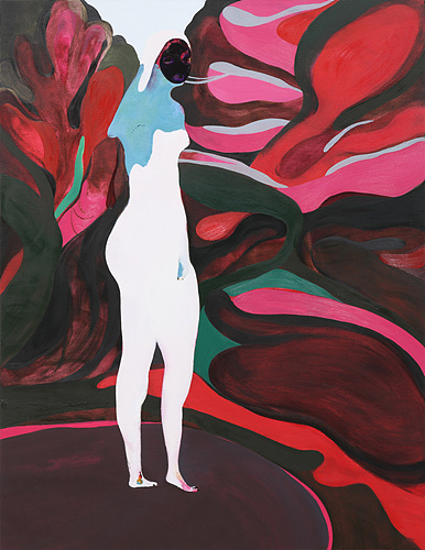 인간연구, 캔버스에 오일,145.5x112cm,2014