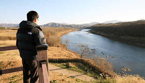 임진강이 한눈에 들어오는 당포성