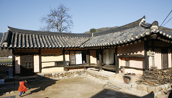 우구정 가옥 전경