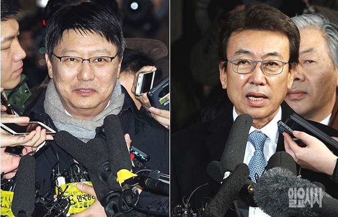 박지만 EG그룹 회장과 정윤회