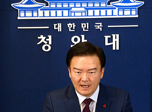 민경욱 청와대 대변인