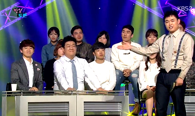 KBS2TV <개그콘서트> 민상토론 화면 캡처