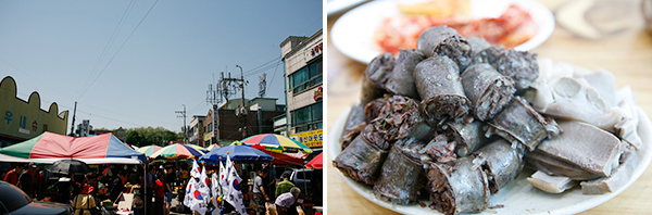병천 아우내장터 / 병천순대