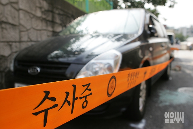 고 안재환 자살 차량