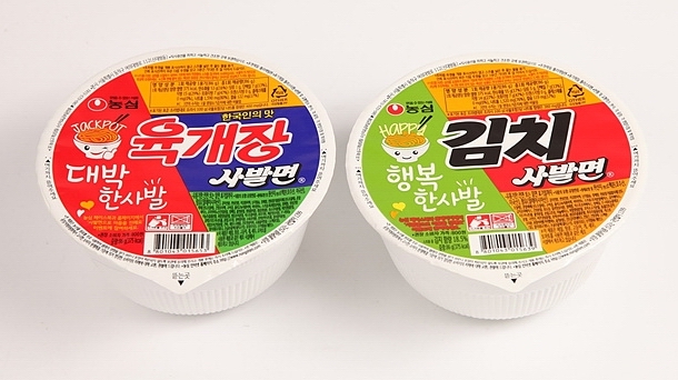 농심 육개장 사발면, 김치 사발면