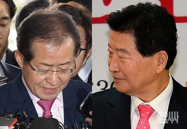 홍준표 경남지사와 안상수 창원시장