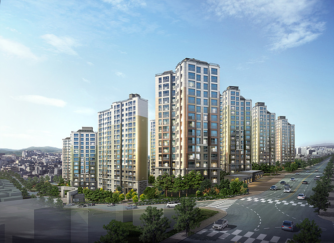 힐스테이트 백련산 4차_투시도