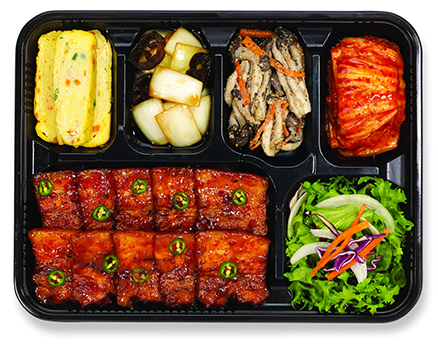 원할머니 도시락 ‘매운火(화)보쌈정식도시락’