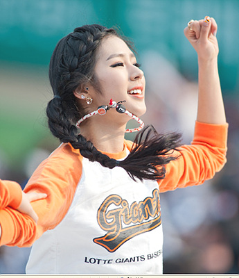 치어리더 박기량 <사진=박기량 미니홈피>