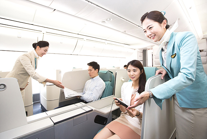 B747-8i 프레스티지 좌석
