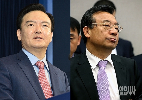 민경욱 전 청와대 대변인, 이정현 새누리당 최고위원