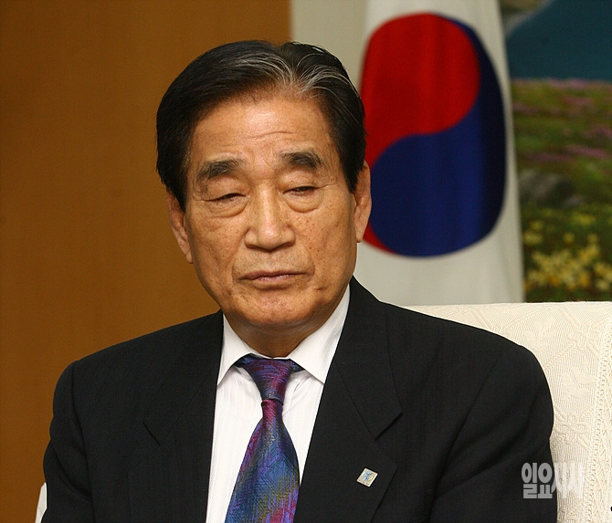 이기택 전 민주당 총재