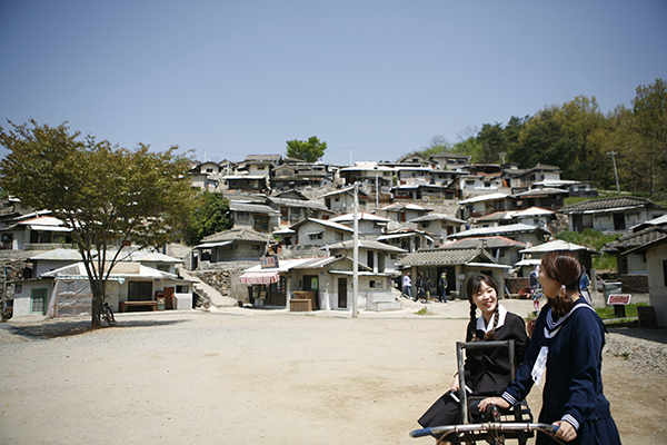 순천 드라마촬영장의 모습