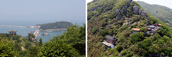 오동도 전경 / 향일암