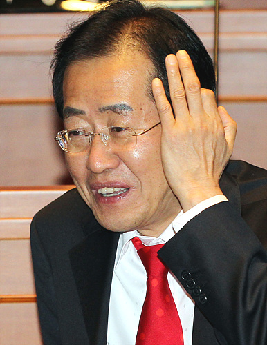 홍준표 경남도지사 <사진 = 나경식 기자>
