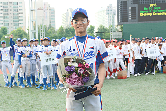 대회 MVP 변중섭 선수