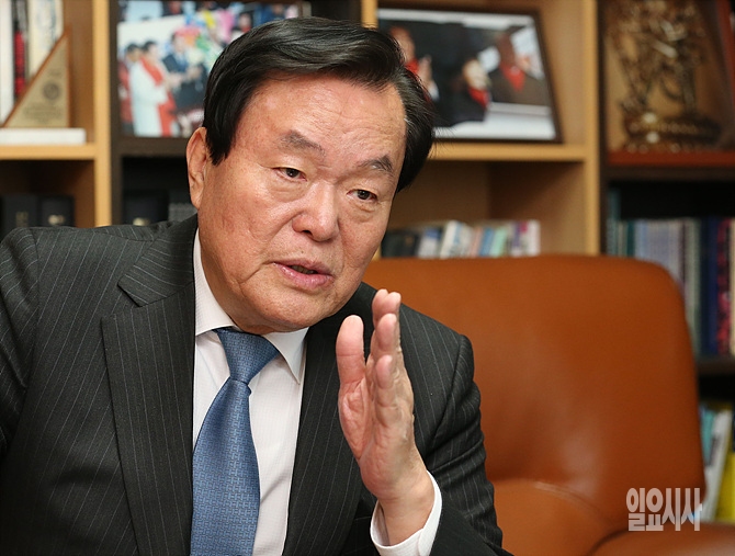 김경재 한국자유총연맹 중앙회장