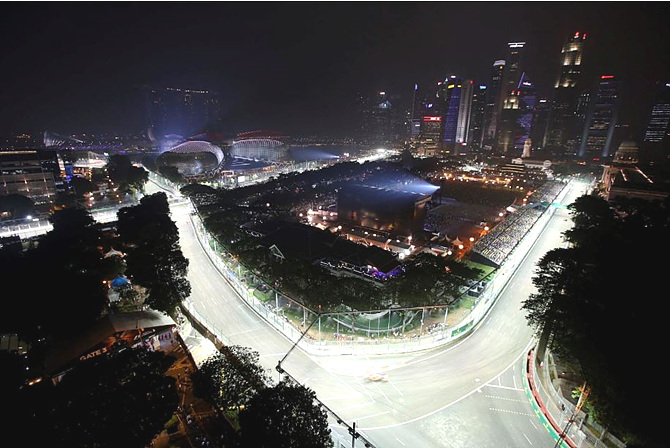 싱가포르 F1서킷
