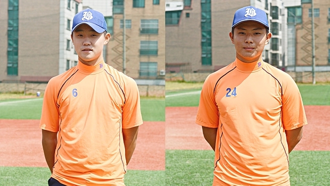 배명중 정원휘 선수와 홍은중 이주호 선수