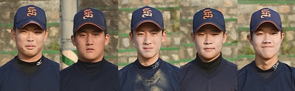 (사진 왼쪽부터) 유호식, 전경원, 김상현, 오승현, 오혜성