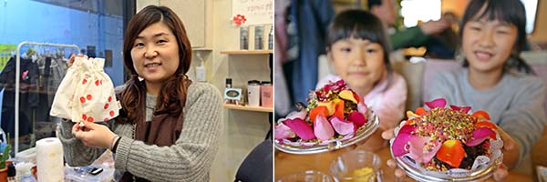 손수 만들어보는 체험용 제품도 다양/초콜릿 케이크 만들기