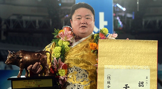 최고령(36세) 천하장사 기록 갈아치운 장성복 선수