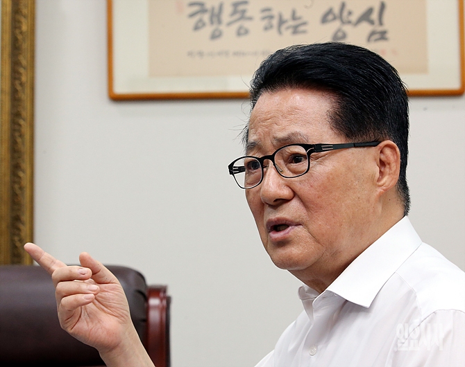 박지원 국민의당 신임 당 대표