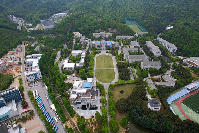 호서대학교 전경