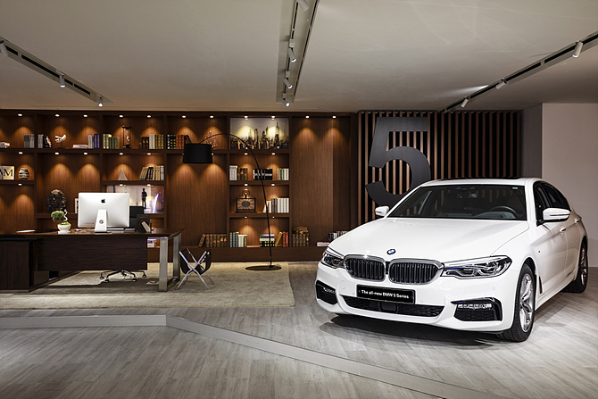 BMW 5시리즈 고객 펜트하우스