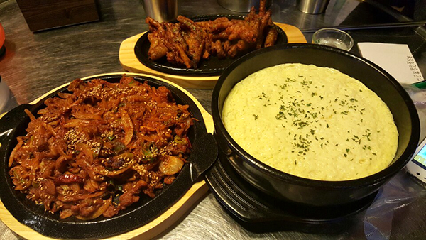 본초불닭발 메뉴