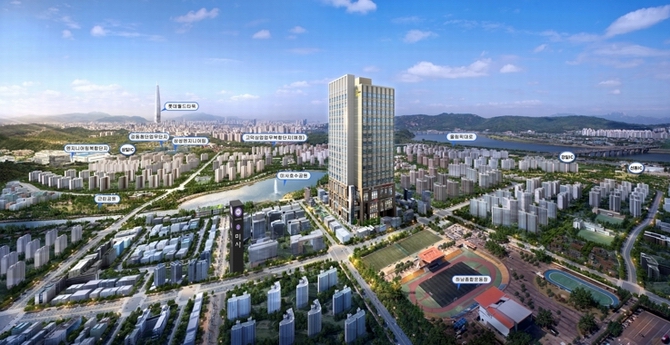 하남 미사강변도시 엘큐브