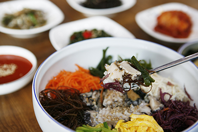 전복해조비빔밥