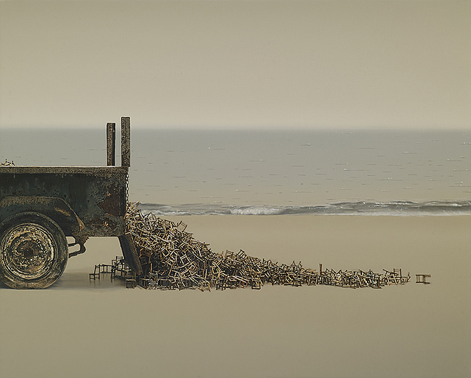 지석철 l 시간, 기억, 그리고 존재 (Time, memory, and existence) l 72.6 x 90.9cm l Oil on canvas l 2016