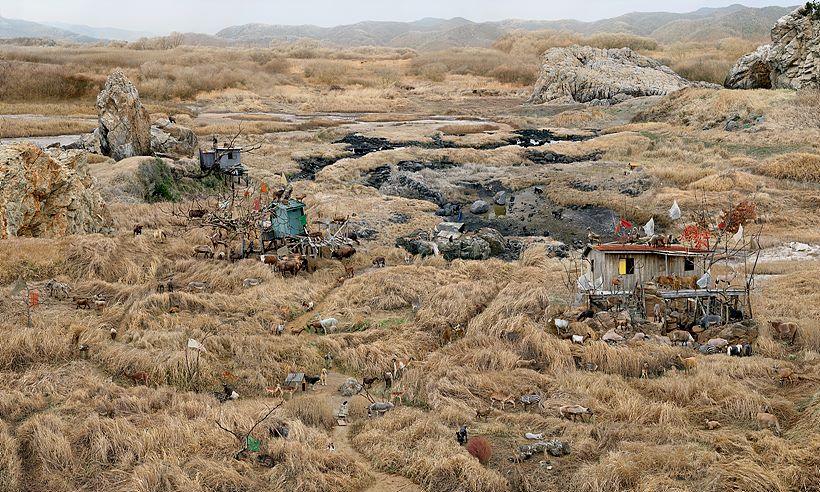 교수의 바람들판 The Windy Fields of Professors_ 2017_c-print_120 x 200 cm
