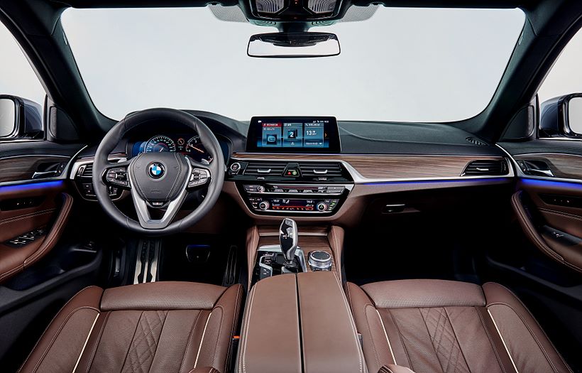 BMW 뉴 5시리즈 인테리어