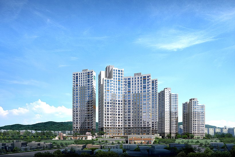울산 KTX송대 서희스타힐스 투시도