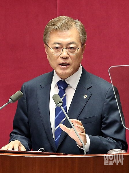 문재인 대통령 <사진=사진공동취재단>