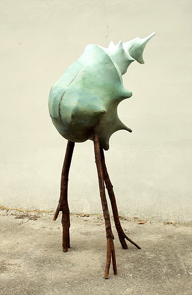 메모리스케이프-팽목. 2015년 4월. 2015. oil on Mixed material. 162x5x90cm