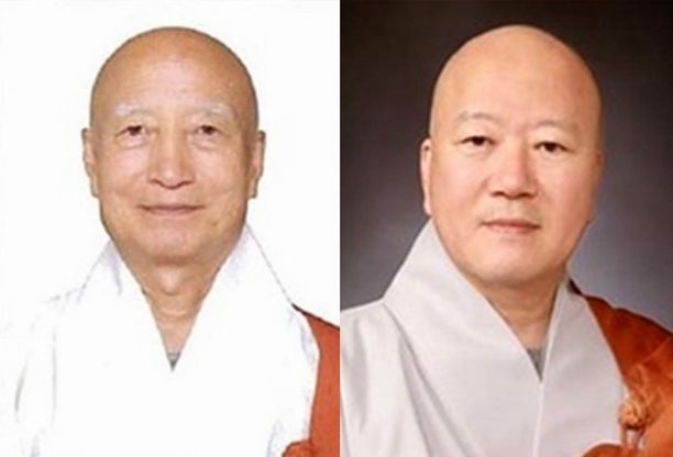 (사진 왼쪽부터)설정 스님과 수불 스님