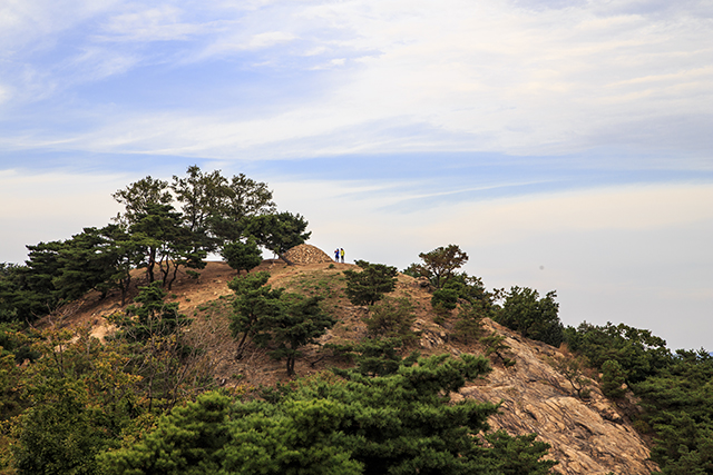 고구려 군사 유적인 아차산5보루