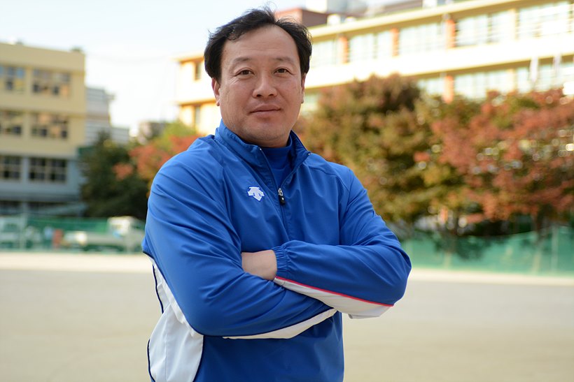 길동초교 김재일 야구부 감독