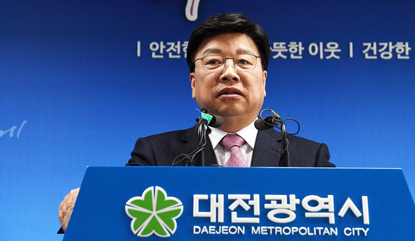 대법원서 유죄 판결을 선고받고 시장직을 박탈 당한 권선택 대전시장