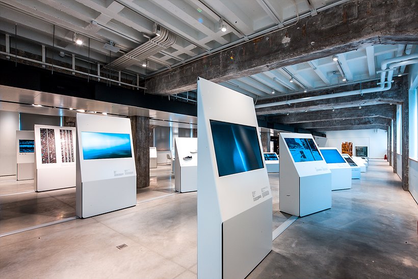 현대모터스튜디오베이징 2층에 마련된 주제 전시 공간(Context Exhibition)