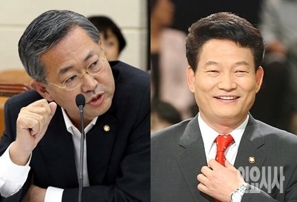 인천시장 선거서 자웅을 겨룰 박남춘·송영길 더불어민주당 의원
