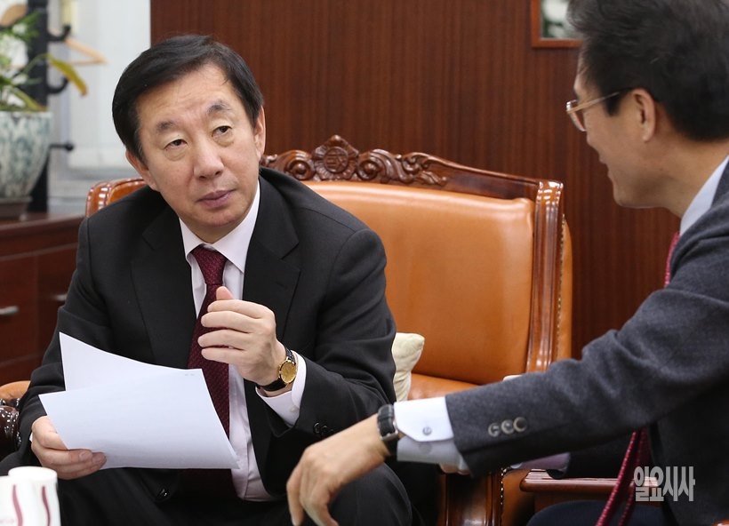 김성태 자유한국당 신임 원내대표