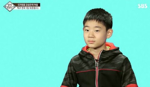'탁구 신동' 오준성군 <사진=SBS>