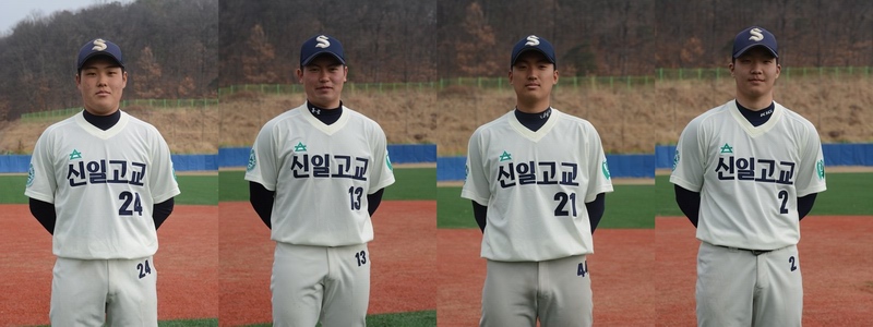 (사진 왼쪽부터)김도환, 김동규, 김이환, 문보경 선수