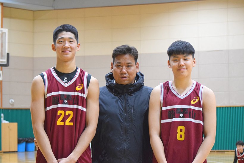 가장 중요한 시기를 함께 한 세 사람(왼쪽부터 여준석, 박민재 코치, 김동현)