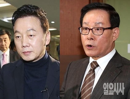 (사진 왼쪽부터)정봉주 전 더불어민주당 의원, 이종혁 전 자유한국당 의원